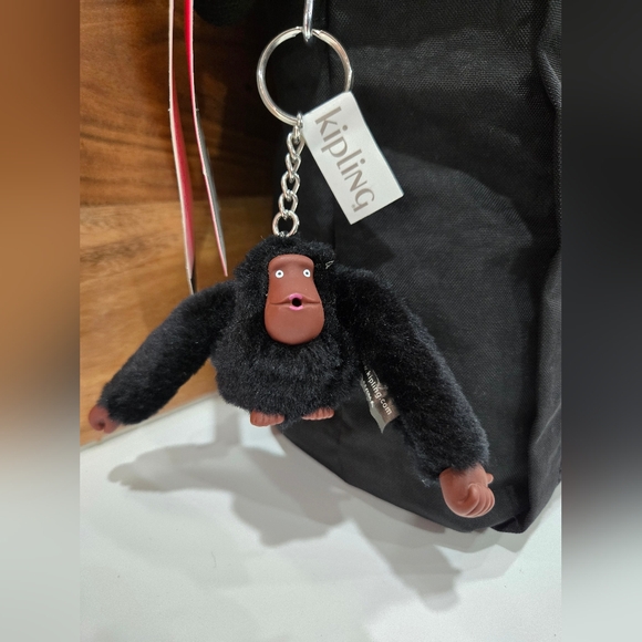 KIPLING BAG CROSSBODY & SHOULDER BLACK COLOR NEW MEDIUM PURSE BELAMMIE - Picture 9 of 17